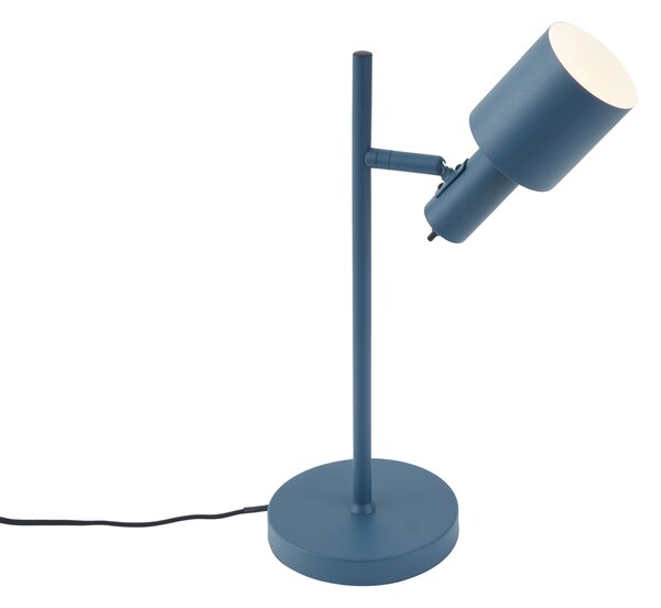 Nowoczesna lampa stołowa niebieska - Stijn