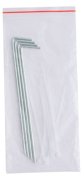 Choinka biała z LED IP44 - Puno