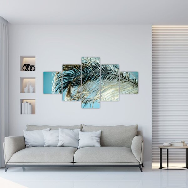 Obraz pióra (125x70 cm)