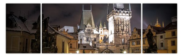 Obraz oświetlonej Bramy Pyłu (170x50 cm)
