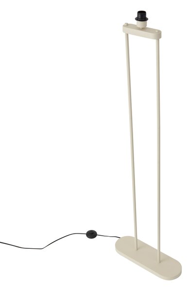 Nowoczesna lampa podłogowa beżowa - Thijmen