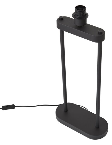 Nowoczesna lampa stołowa czarna - Thijmen