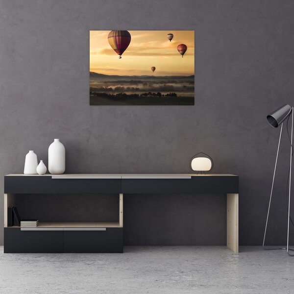 Obraz - latające balony (70x50 cm)