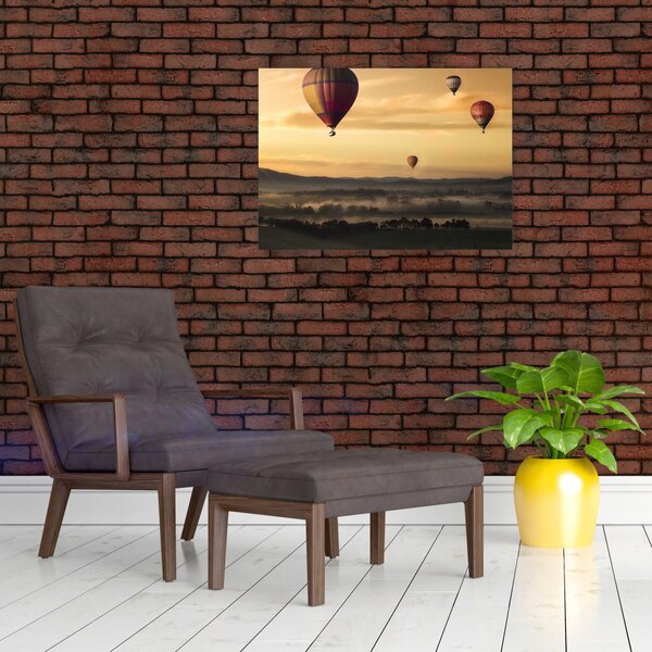 Obraz - latające balony (70x50 cm)