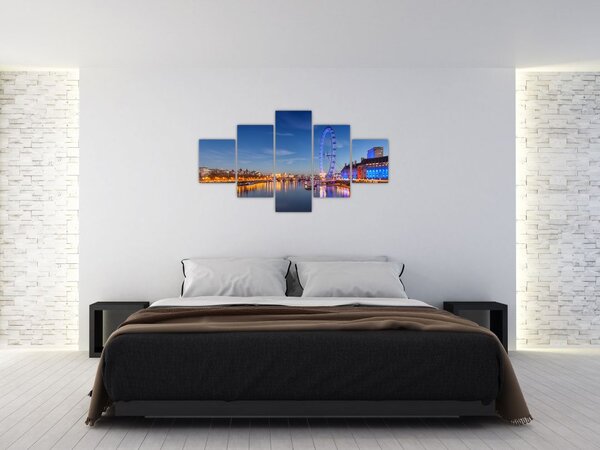 Obraz London Eye (125x70 cm)
