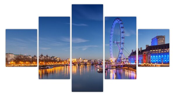 Obraz London Eye (125x70 cm)
