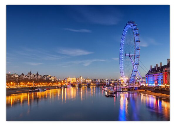 Obraz London Eye (70x50 cm)