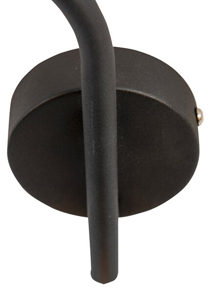 Inteligentna nowoczesna lampa sufitowa czarna, w tym 3 WiFi B35 - Lofty