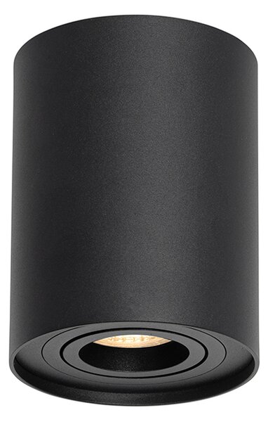 Inteligentny reflektor sufitowy czarny regulowany z WiFi GU10 - Rondoo up