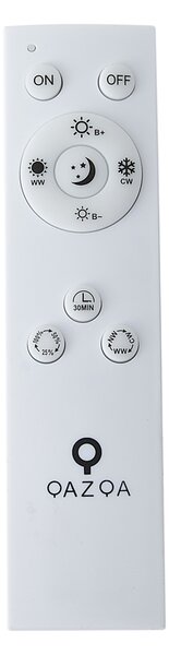 Panel LED Smart Czarny 60 cm z funkcją Dim to Warm i pilotem - Knob
