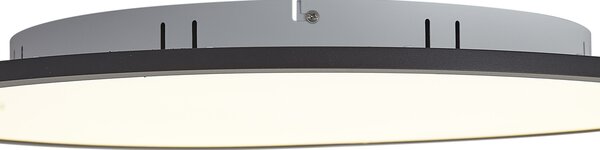 Panel LED Smart Czarny 60 cm z funkcją Dim to Warm i pilotem - Knob