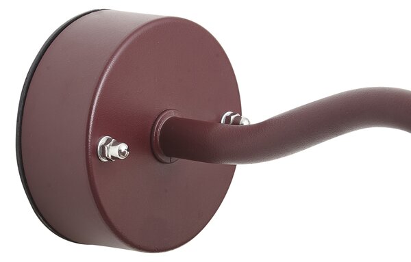 Klasyczna lampa ścienna zewnętrzna ciemnoczerwona IP44 - Munich