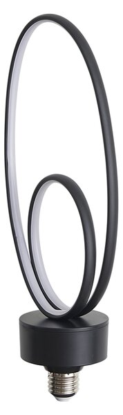 Żarówka dekoracyjna LED E27 czarna 6W 450 lm 3000K