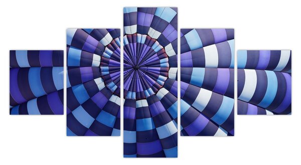 Obraz struktury latającego balonu (125x70 cm)
