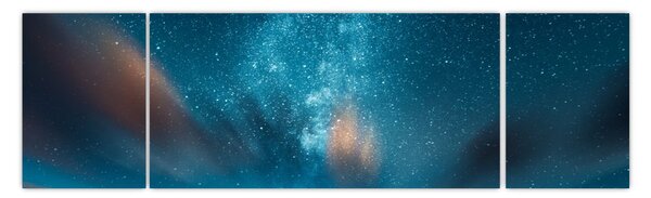 Obraz niebieskiej drogi mlecznej (170x50 cm)
