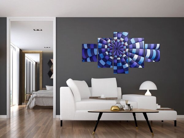 Obraz struktury latającego balonu (125x70 cm)
