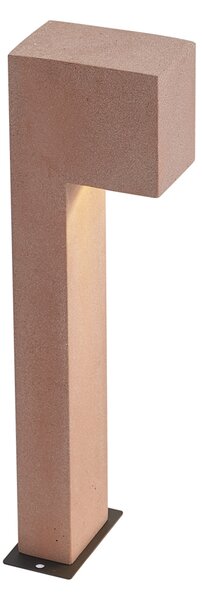 Nowoczesna lampa zewnętrzna stojąca terakota 65 cm IP44 - Pompei