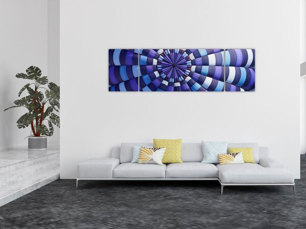 Obraz struktury latającego balonu (170x50 cm)