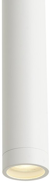 Designerska lampa wisząca biała GU10 50mm IP44 - Tuba