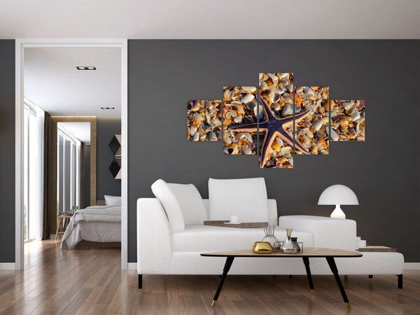 Obraz rozgwiazdy (125x70 cm)