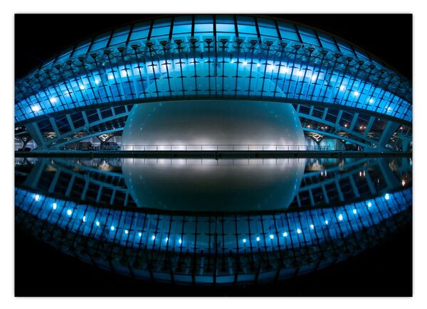 Obraz stadionu piłkarskiego (70x50 cm)