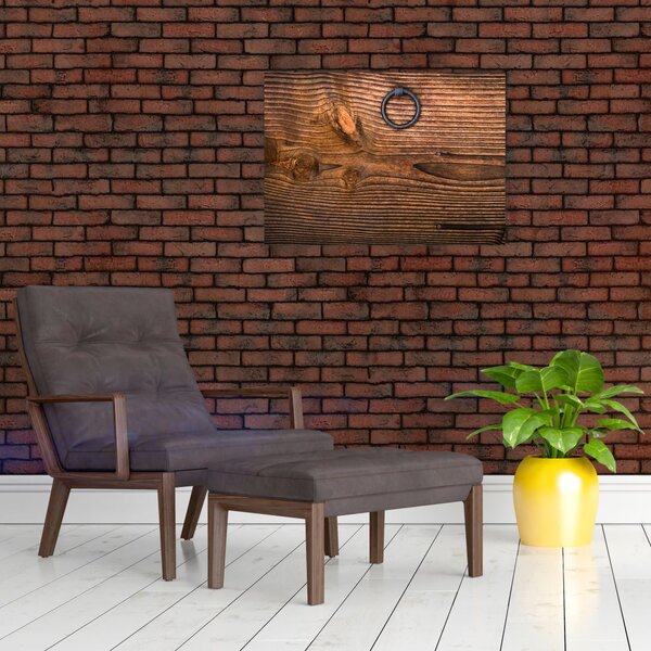 Obraz tekstury drewna (70x50 cm)