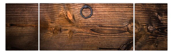Obraz tekstury drewna (170x50 cm)