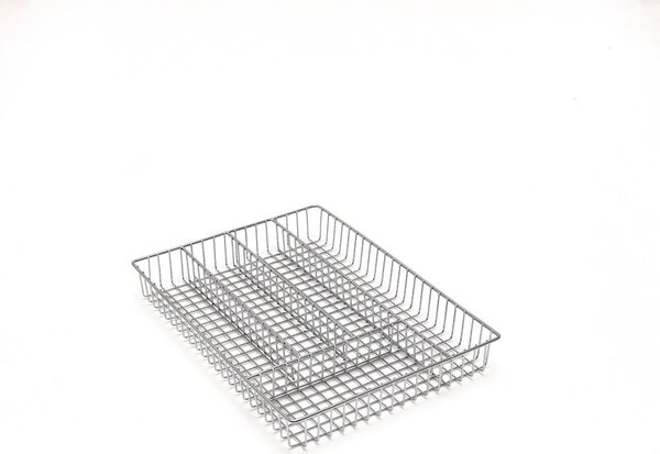 Organizer na sztućce ze stali nierdzewnej Addis Wire, 36,5 cm