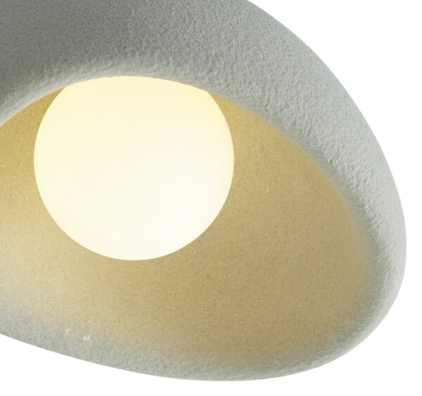 Lampa sufitowa Japandi jasnozielona - Wabi