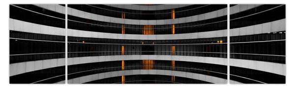 Abstrakcyjny obraz - budynek (170x50 cm)