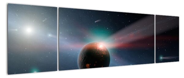 Obraz planety (170x50 cm)