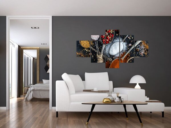 Obraz przypraw (125x70 cm)