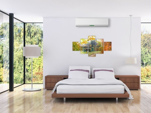 Obraz stawu (125x70 cm)