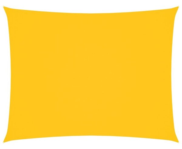 Prostokątny żagiel ogrodowy, tkanina oxford, 2x3 m, żółty