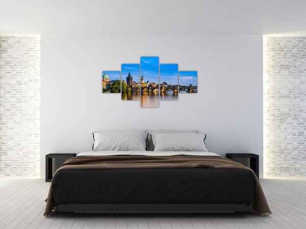 Obraz Mostu Karola (125x70 cm)
