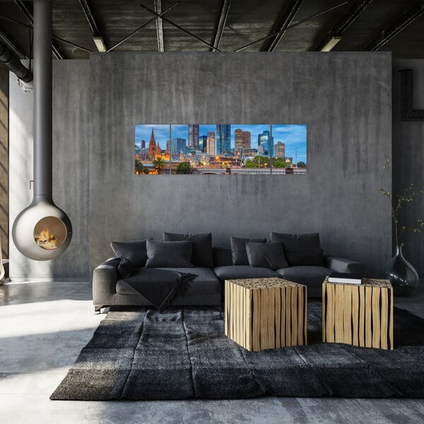 Obraz miasta Melbourne (170x50 cm)