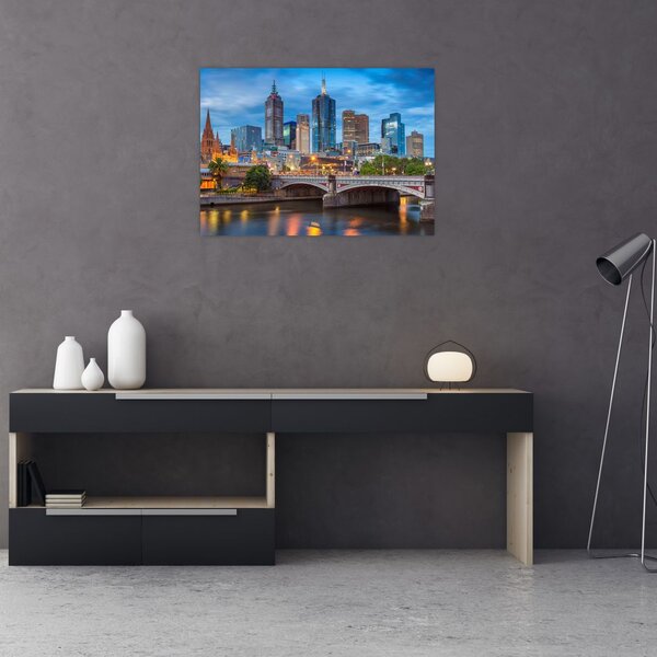 Obraz miasta Melbourne (70x50 cm)