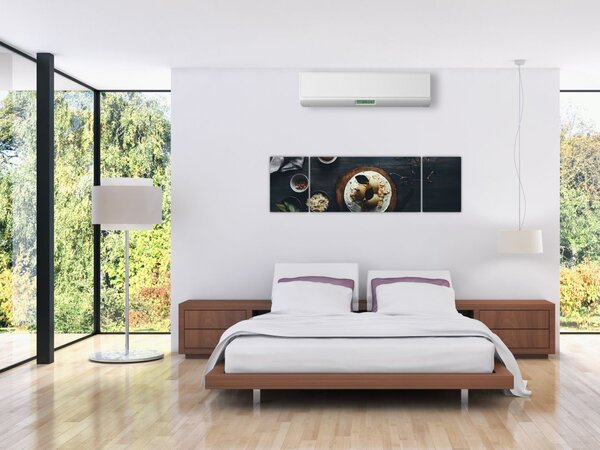 Obraz deseru na stole (170x50 cm)