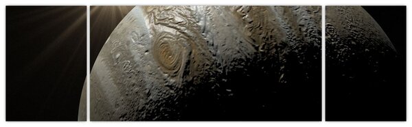 Obraz planety w kosmosie (170x50 cm)