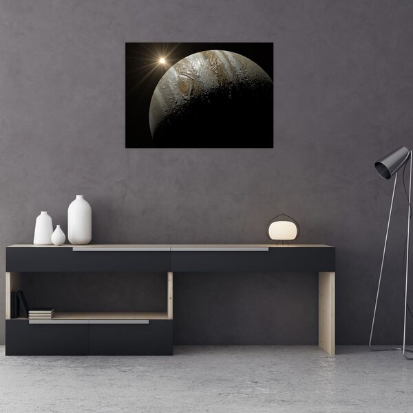 Obraz planety w kosmosie (70x50 cm)
