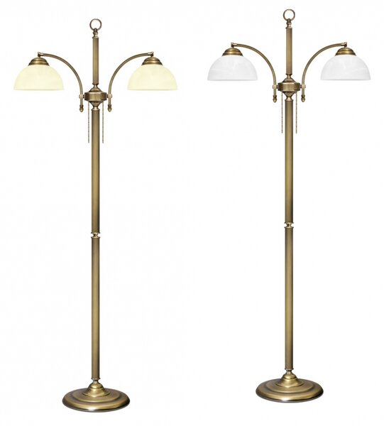 Lampa podłogowa mosiężna B-P2N