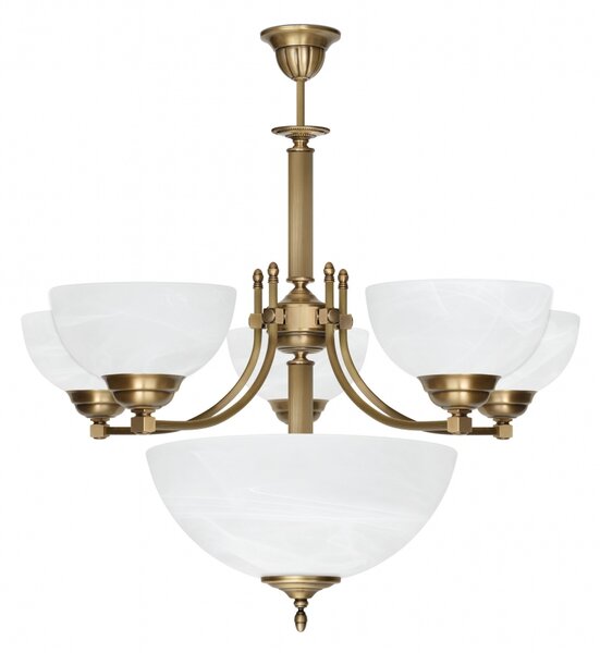 Mosiężna lampa 6-punktowa B-S6A