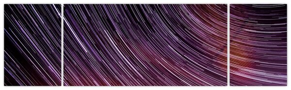 Obraz rozmytych gwiazd na niebie (170x50 cm)