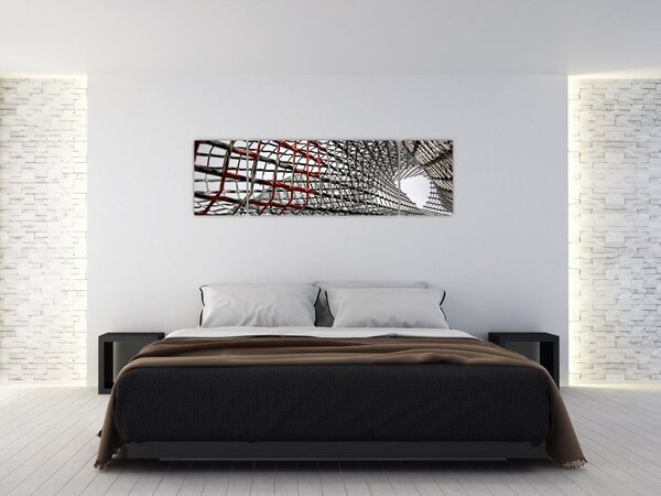 Obraz żelaznej konstrukcji (170x50 cm)