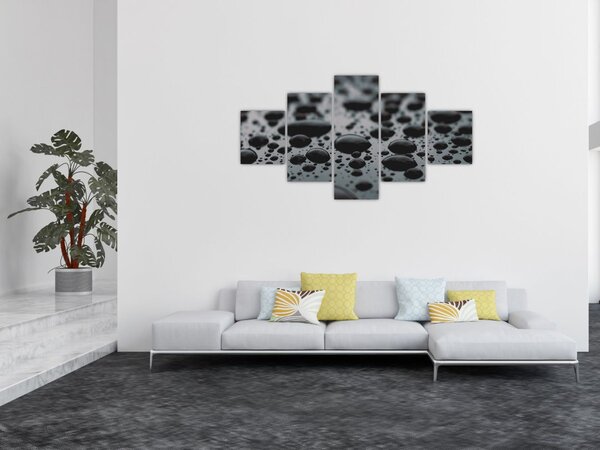 Obraz kropli wody (125x70 cm)