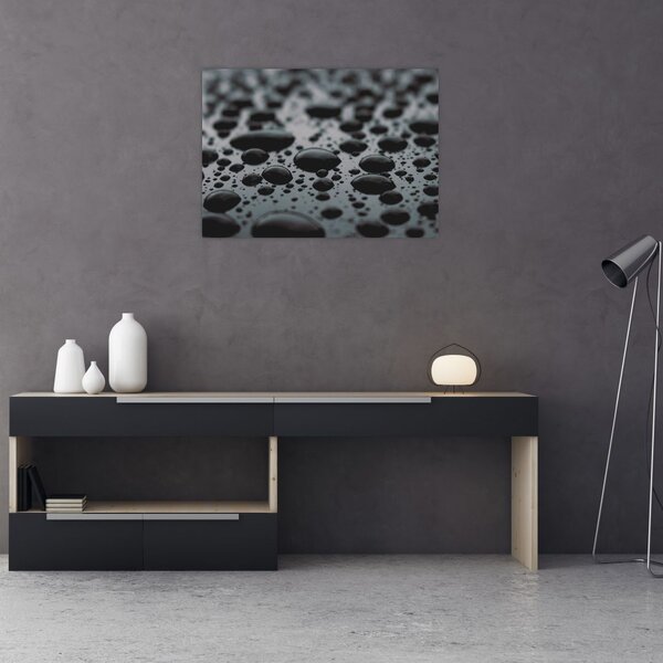 Obraz kropli wody (70x50 cm)