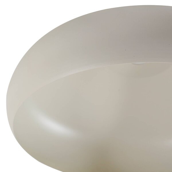 Lampa wisząca Elover Lindby, możliwość ściemniania, kremowy / amber, salon / jadalnia, metal, nowoczesny