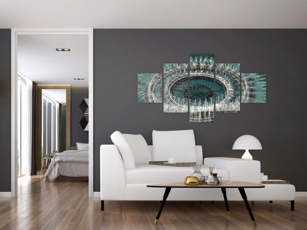 Obraz fontanny (125x70 cm)