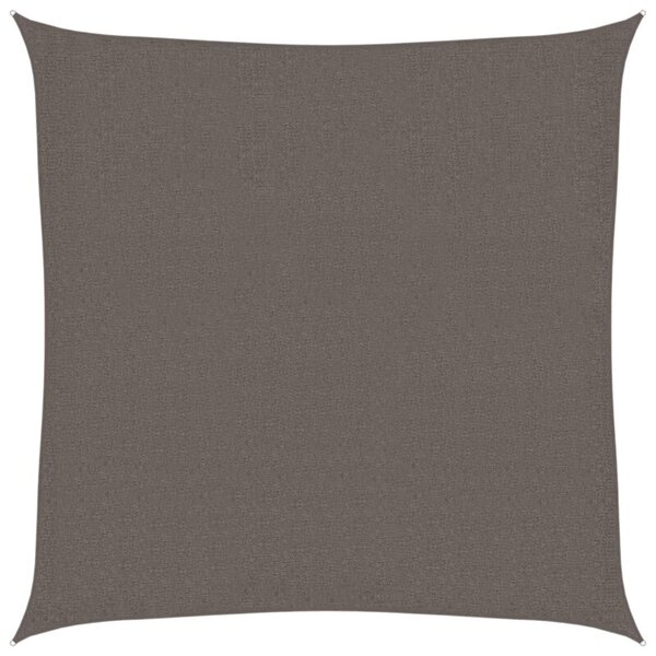 Żagiel przeciwsłoneczny, 160 g/m², antracytowy, 3x3 m, hdpe
