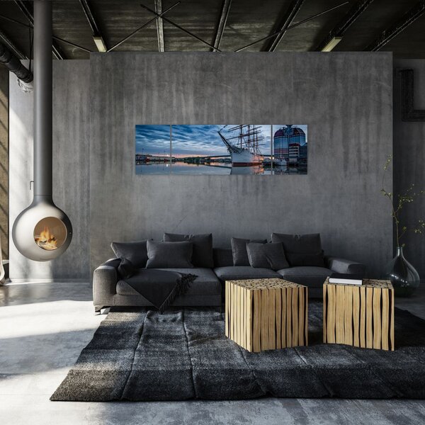 Obraz żaglówki (170x50 cm)